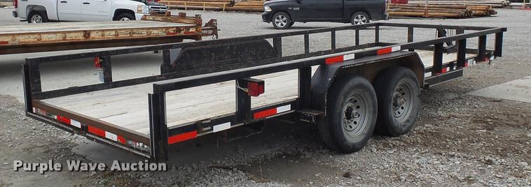 image for item L4635 2007 Circle M equipment trailer