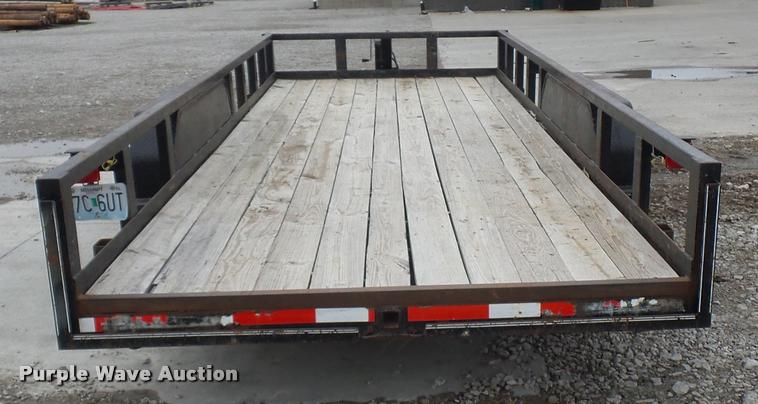 image for item L4635 2007 Circle M equipment trailer