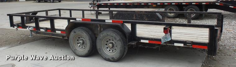 image for item L4635 2007 Circle M equipment trailer