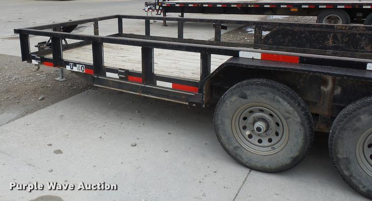 image for item L4635 2007 Circle M equipment trailer