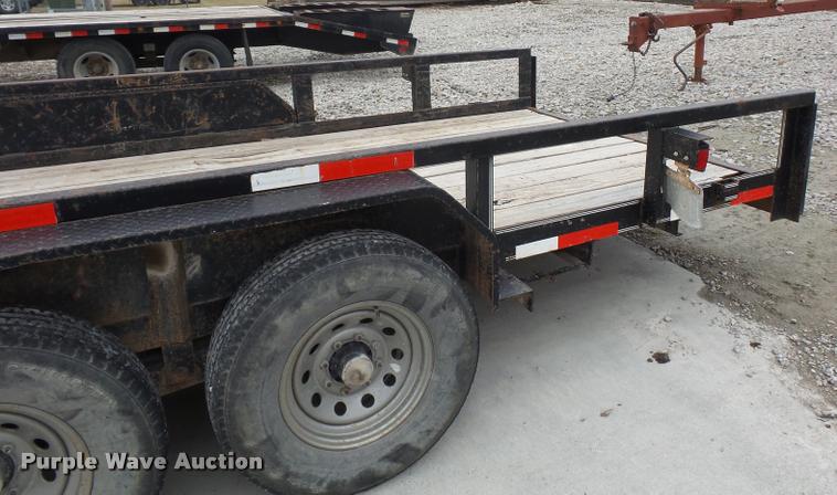 image for item L4635 2007 Circle M equipment trailer