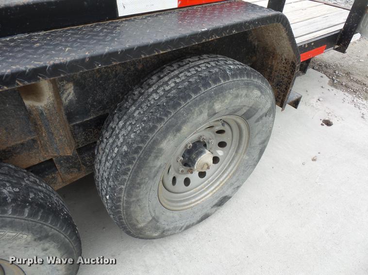 image for item L4635 2007 Circle M equipment trailer