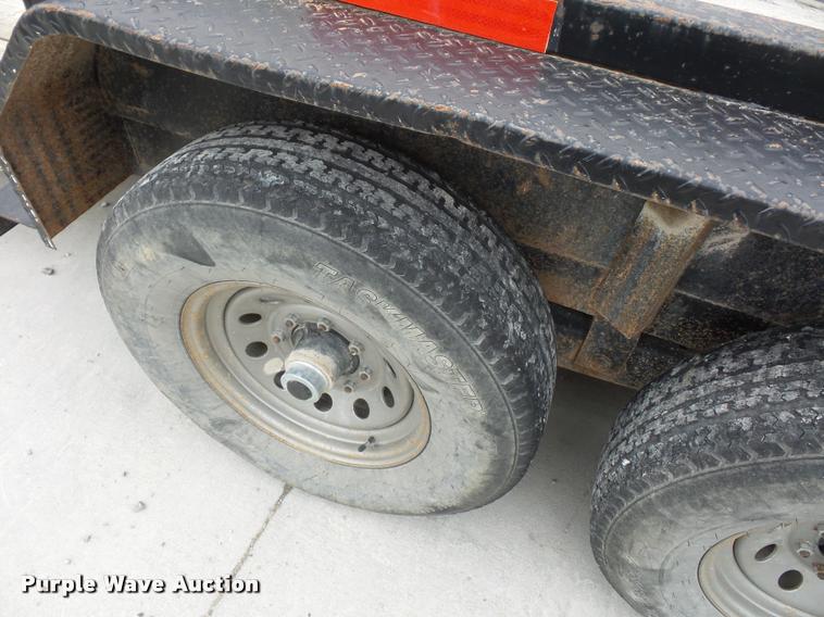 image for item L4635 2007 Circle M equipment trailer