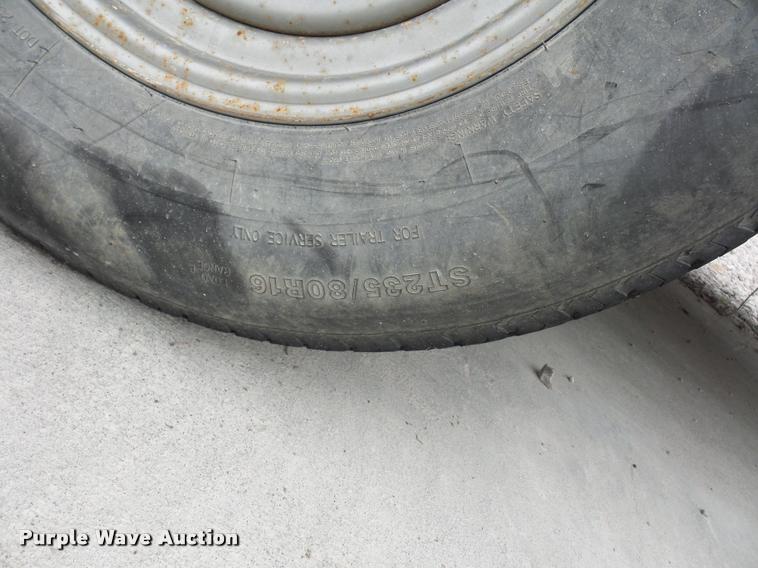 image for item L4635 2007 Circle M equipment trailer