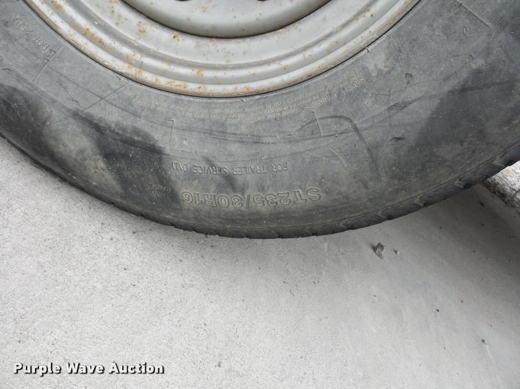 image for item L4635 2007 Circle M equipment trailer