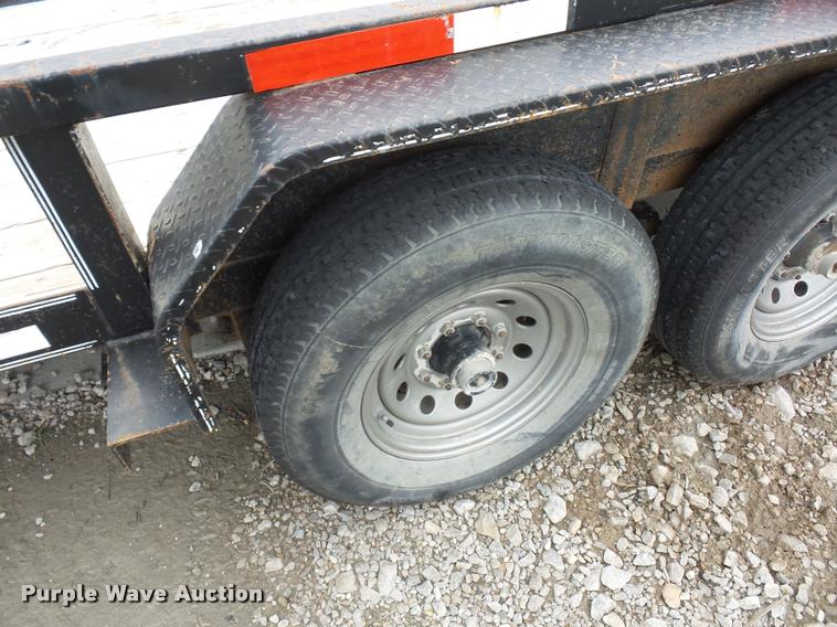 image for item L4635 2007 Circle M equipment trailer