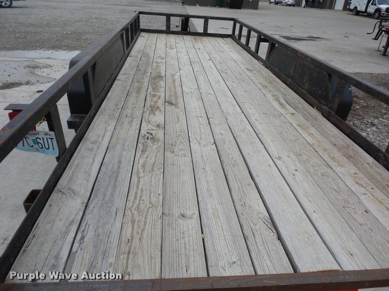 image for item L4635 2007 Circle M equipment trailer