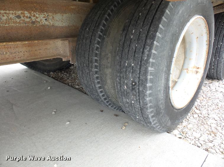 image for item L4636 2000 Belshe FB-30 equipment trailer