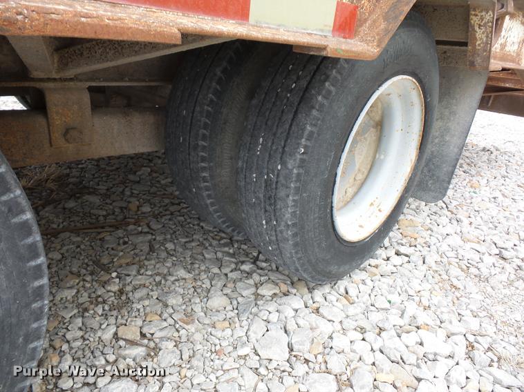 image for item L4636 2000 Belshe FB-30 equipment trailer