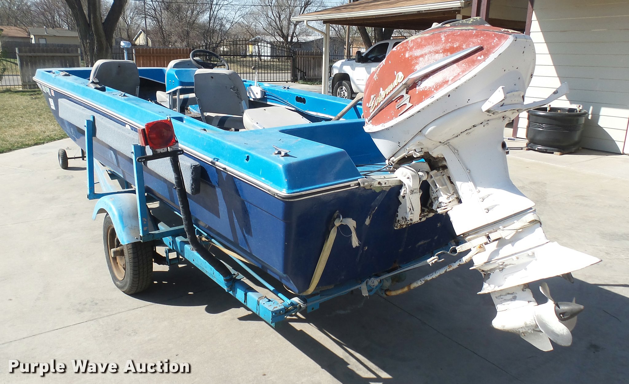 1969 Chrysler boat in Wichita, KS Item DA0447 sold Purple Wave