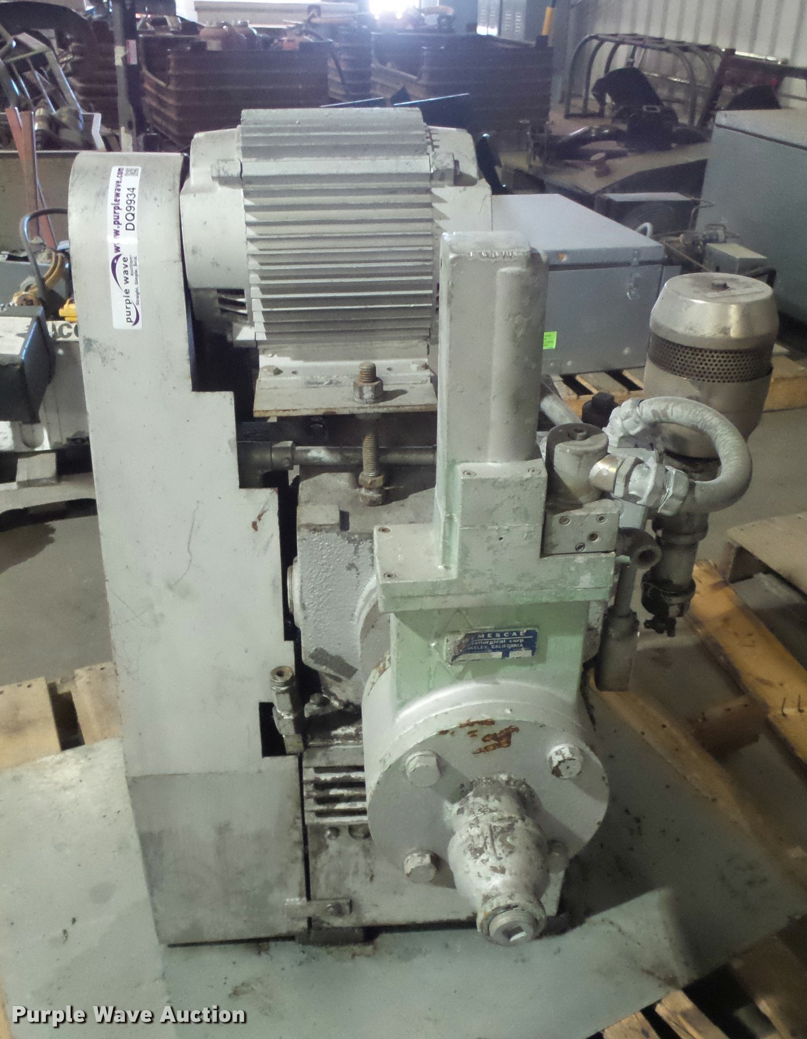 Kinney KTC60 vacuum pump in Wichita, KS Item DQ9934 sold Purple Wave