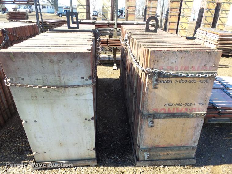 image for item AL9016 Basement wall forms set