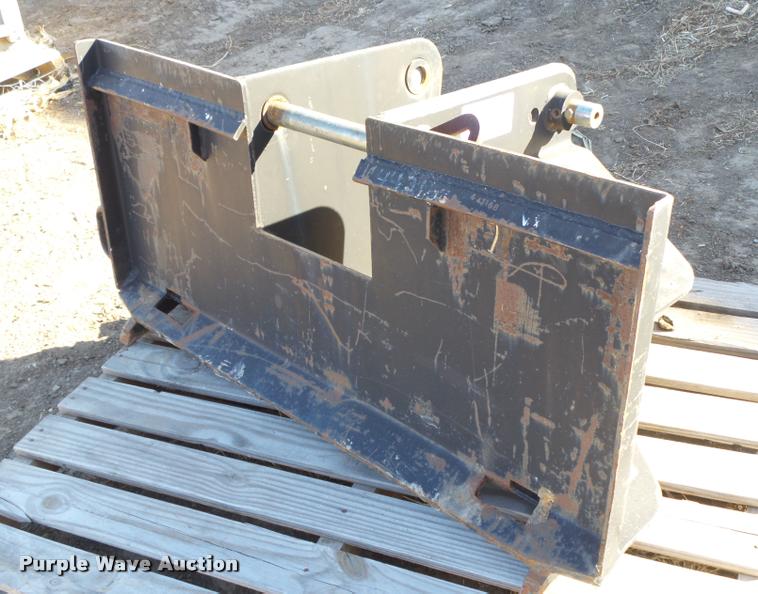 image for item AU9650 Bobcat skid steer hydraulic hammer bracket