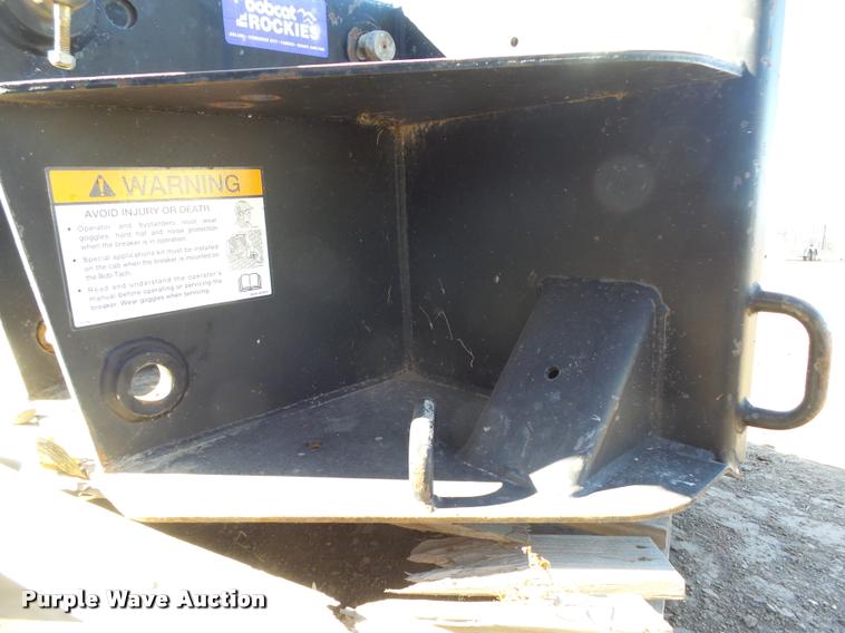 image for item AU9650 Bobcat skid steer hydraulic hammer bracket