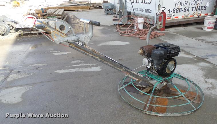 image for item AU9660 Whiteman J-4-5H power trowel