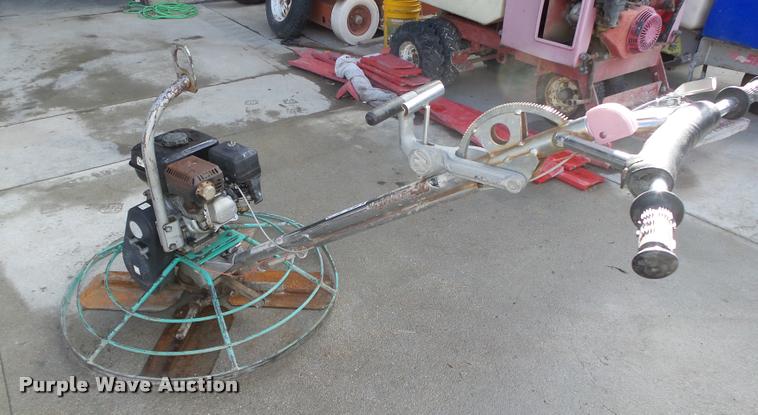 image for item AU9660 Whiteman J-4-5H power trowel