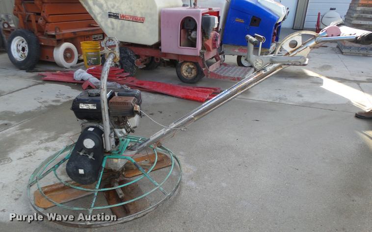 image for item AU9660 Whiteman J-4-5H power trowel