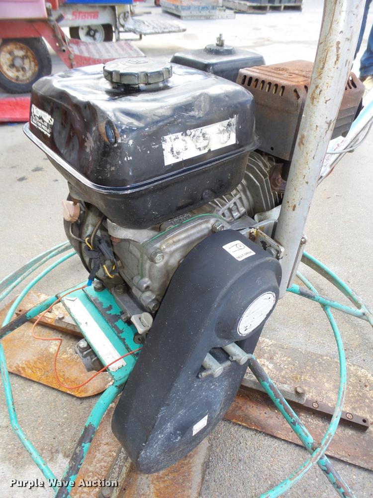 image for item AU9660 Whiteman J-4-5H power trowel