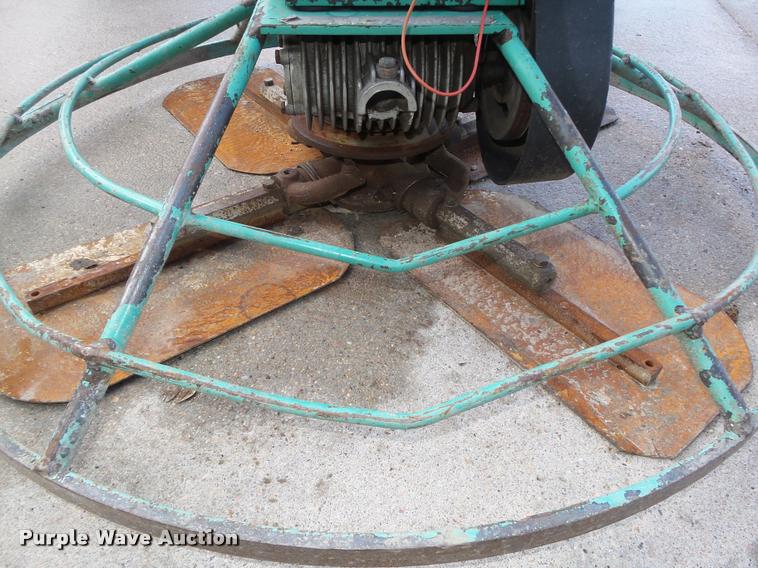 image for item AU9660 Whiteman J-4-5H power trowel