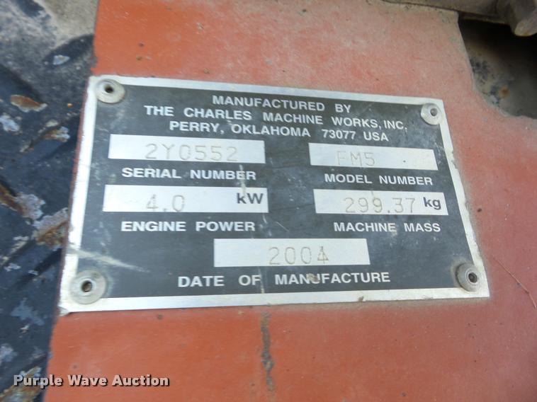 image for item BK9660 1998 Ditch Witch JT1720 directional drill and trailer