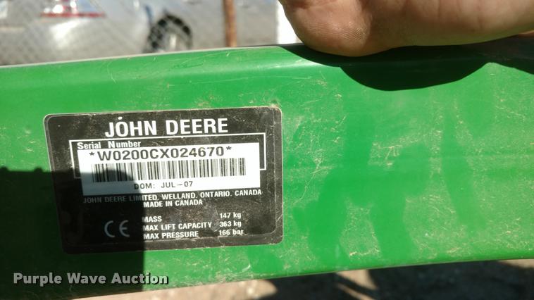 image for item BU9957 John Deere 2305 tractor