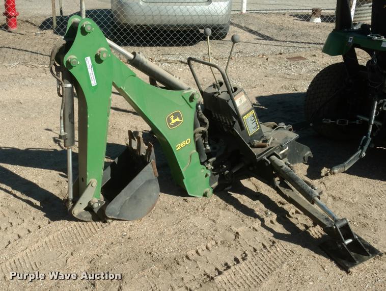 image for item BU9958 John Deere 260 backhoe attachment
