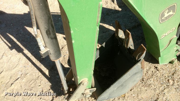 image for item BU9958 John Deere 260 backhoe attachment