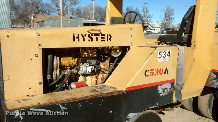 image for item BU9961 Hyster C53A pneumatic roller