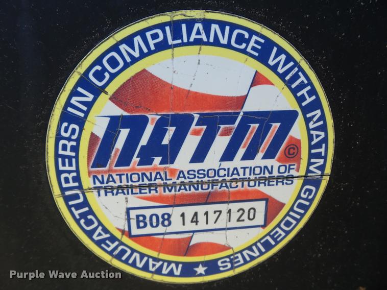 image for item CB9857 2009 PJ FD262 equipment trailer