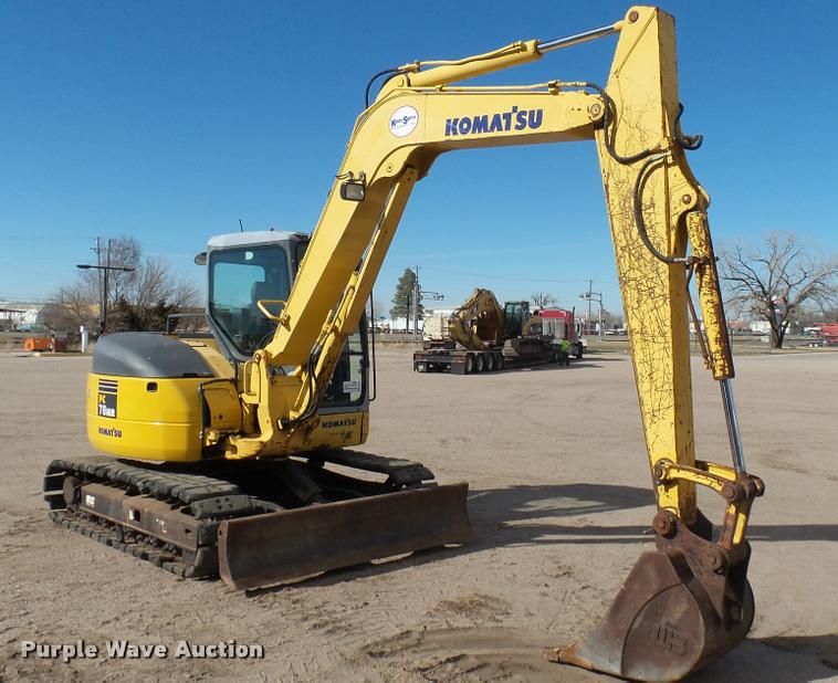 image for item DA0409 2007 Komatsu PC78MR-6 compact excavator