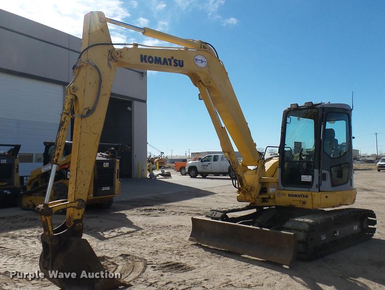 image for item DA0409 2007 Komatsu PC78MR-6 compact excavator