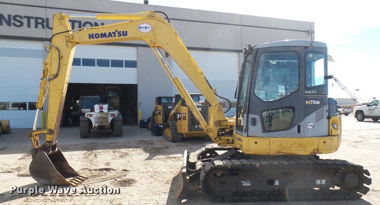 image for item DA0409 2007 Komatsu PC78MR-6 compact excavator