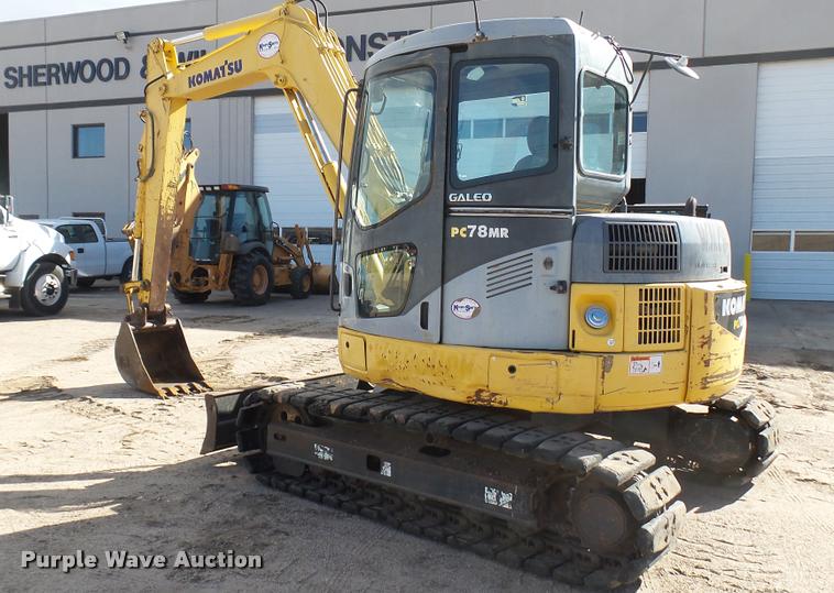image for item DA0409 2007 Komatsu PC78MR-6 compact excavator
