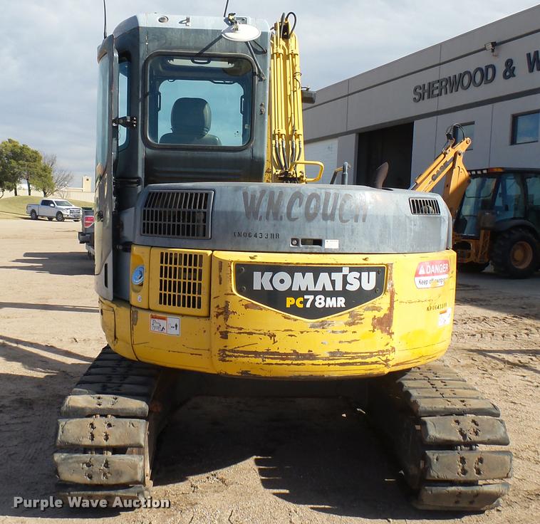 image for item DA0409 2007 Komatsu PC78MR-6 compact excavator