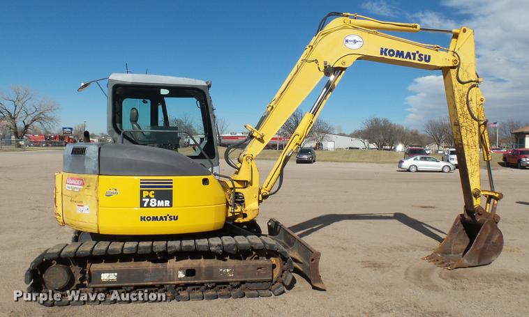 image for item DA0409 2007 Komatsu PC78MR-6 compact excavator