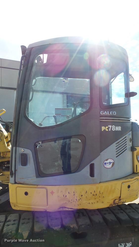image for item DA0409 2007 Komatsu PC78MR-6 compact excavator
