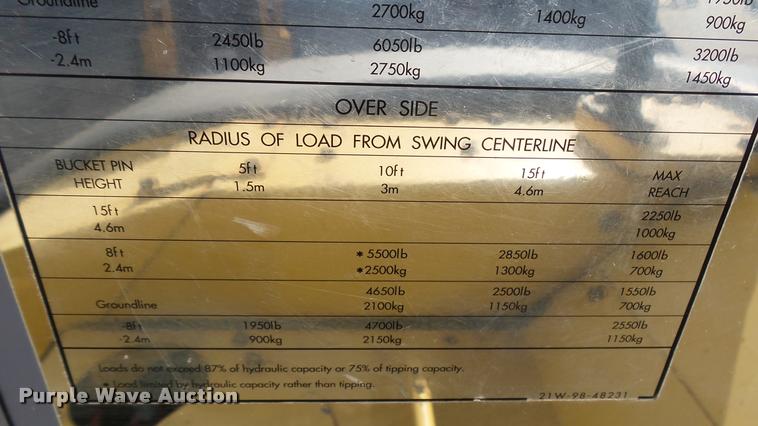 image for item DA0409 2007 Komatsu PC78MR-6 compact excavator