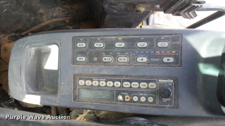 image for item DA0409 2007 Komatsu PC78MR-6 compact excavator