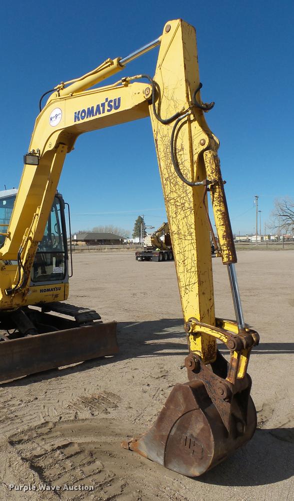 image for item DA0409 2007 Komatsu PC78MR-6 compact excavator
