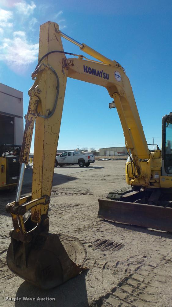 image for item DA0409 2007 Komatsu PC78MR-6 compact excavator