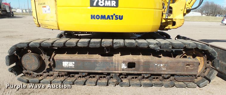 image for item DA0409 2007 Komatsu PC78MR-6 compact excavator