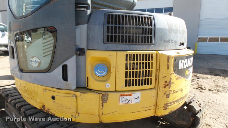 image for item DA0409 2007 Komatsu PC78MR-6 compact excavator