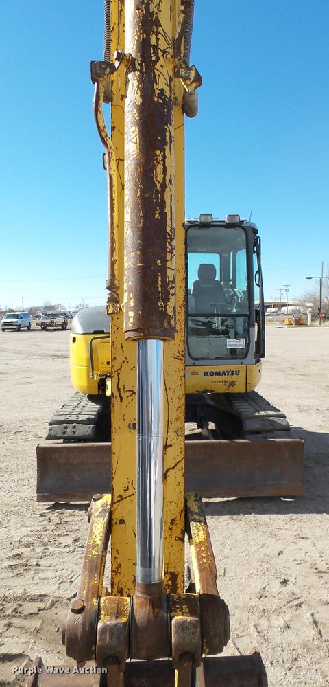 image for item DA0409 2007 Komatsu PC78MR-6 compact excavator