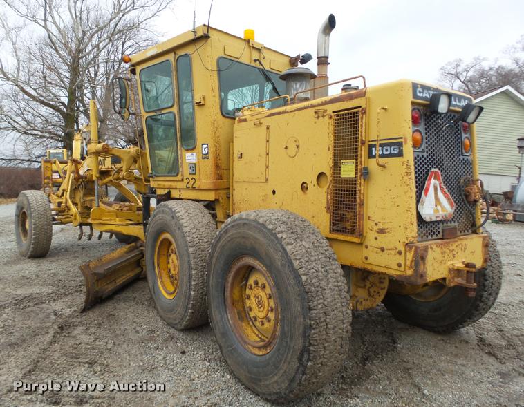 image for item DA0551 1989 Caterpillar 140G motor grader