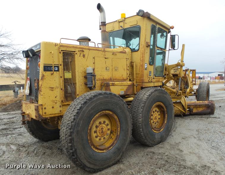 image for item DA0551 1989 Caterpillar 140G motor grader