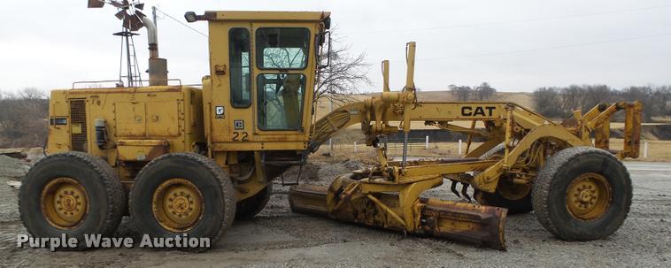 image for item DA0551 1989 Caterpillar 140G motor grader