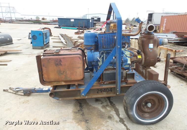 image for item DA0556 Gorman Rupp 14C2-F3L trash pump