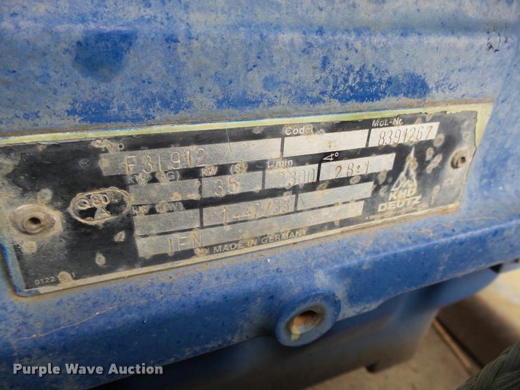 image for item DA0556 Gorman Rupp 14C2-F3L trash pump