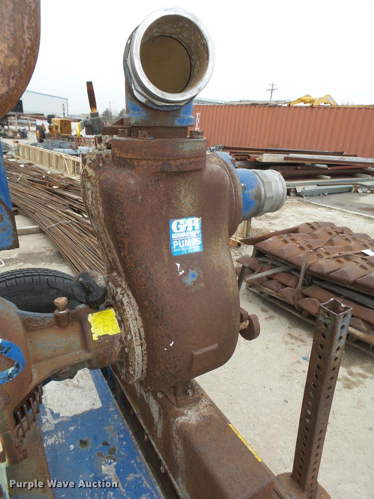 image for item DA0556 Gorman Rupp 14C2-F3L trash pump