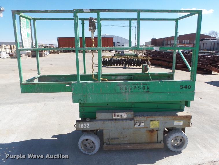 image for item DA0569 Mec 1632 scissor lift